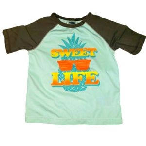 Graphic Raglan-Sleeve Rashguard for Boys 2T